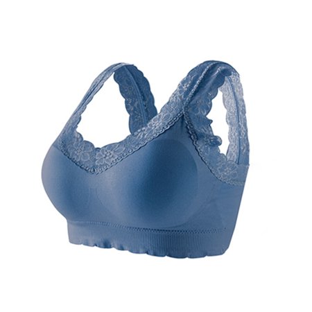

YXGla Women Bra Sunflower Lace Underwear Padded Beauty Back Brassiere for Sleeping