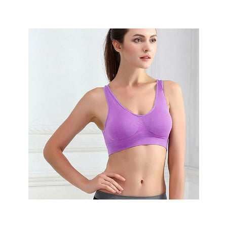 

Breathable Underwear Sport Yoga Bras Size S-3XL Outdoor Women Seamless Solid Bra