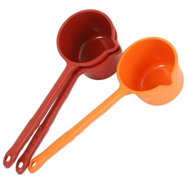 unbranded  3 Pcs Long-handled Bath Water Scoop Kitchen Cooking Ladle Dipper Large
