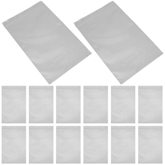 100 Pcs Sealed Bag Small Mailers Resealable Vacuum Sealer Bags Heavy Duty Clear Bin
