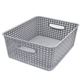 thumbnail image 2 of Set De 4 Cajas, Canastas Organizadoras Tipo Rattan Gris, 2 of 6