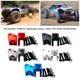 thumbnail image 5 of Ounissouiy Soporte de enlace de aleación de aluminio, 2 uds., para AXIAL 1/10 ROCK RACER 90026 Hop-ups AX80070 Kits de construcción modelo Rojo, 5 of 6