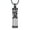 Silver with black, variant on Hollow Cylinder Urn Necklace for Ashes Vial Cremation Jewelry for Women Men Memorial Keepsake Locket Necklace