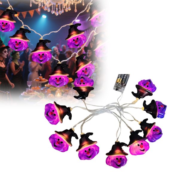 BotaniNest Halloween Decorations Halloween Decoration String Lights Outdoor Indoor Fairy Lights For Party Home Garden Holiday
