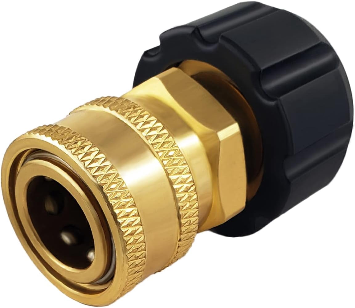 Ultimate Washer High Pressure Hose Quick Connect Kit, 4000 PSI (Female Socket to Female Socket)