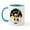 White/Blue Inside, variant on CafePress - Night Flight/Beardie #1 Mug - 11 oz Ceramic Mug - Novelty Coffee Tea Cup