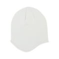 thumbnail image 1 of Acrylic Knit Helmet Beanie - White, 1 of 1