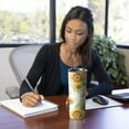 thumbnail image 6 of Sunflowers Skinny Tumbler 20oz - Double Wall Vacuum Insulated Tumbler- Birthday Gifts for Mom Sister Friends Women, 6 of 7