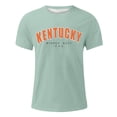 thumbnail image 2 of T-shirt d'Été pour Hommes Surdimensionné Tendance Jeunesse Manches Courtes Col Rond Manches Courtes, 2 of 3