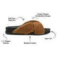 thumbnail image 2 of Brinley Co. Womens Crisscross Faux Fur Slipper, 2 of 7