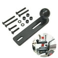 thumbnail image 3 of Ball Head Mount Adapter Motorcycle Bicycle Handle Bar Clip Clamp Mirror Bracket Holder Accessories, 3 of 6