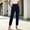 Dark Blue, variant on Gifts Dianli Business Casual Outfits for Women Solid Casual Dress Pants High Waist with Pockets Ladies Long Business Travel Basic Formal Work Trousers Purple S