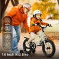 thumbnail image 7 of GASKY 14" Kids Bike for Boys Girls Child Bicycle with Removable Training Wheels Mint Grey, 7 of 7