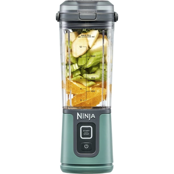 Licuadora Portatil Ninja Blast 16 oz Verde Recargable Reacondicionado