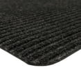 thumbnail image 2 of Mohawk Home All Purpose Low Pile Non-Slip Indoor/Outdoor Stain/Fade Resistant Ribbed Mat, Charcoal, 2' x 6', 2 of 9