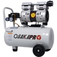 thumbnail image 5 of Olurrisa 1.5HP Silent Oil-Free Air Compressor 8 Gallon, Oil-Free, Electric Shop Air Compressor Portable,Lightweight with Wheels, 70 dBA Noise Level, with Automatic Drain Valve,Light Gray, 5 of 10