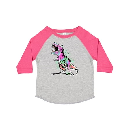 

Inktastic Graffiti Paint Splatter T-Rex Gift Toddler Boy or Toddler Girl T-Shirt