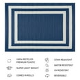 thumbnail image 3 of Paris Design 100% Eco-friendly Lightweight Plastic Outdoor Mat/Rug, 3 of 5