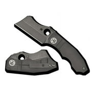 SPYDERCO Stovepipe Frame Lock Knife C260TIP CPM 20CV Stainless Steel & Titanium Pocket Knives