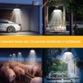 thumbnail image 5 of Lámpara colgante solar para jardines y gallineros: regulable en interior, con energía solar, sensor de cuerpo humano, carga automática durante el día, cable de 5 m, ahorro de batería para patio,, 5 of 5