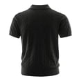thumbnail image 5 of Men Polo Shirts Solid Color Short Sleeved T-Shirt Loose Polo Shirt, 5 of 5