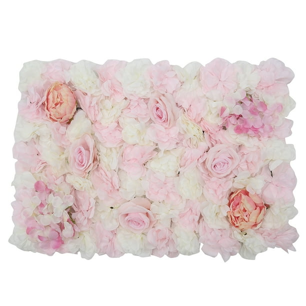 Harupink Silk Hydrangea Flower Wall Panel DIY Wedding Background Party