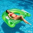 thumbnail image 6 of CozyFiel Inflatable Sit N Float Pool Lounge, Floating Chair with Cup Holders and Handles, Water Float, 6 of 9