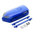 thumbnail image 1 of Soporte de barra transversal para equipaje de techo, caja de equipaje para techo, portaequipajes a control remoto para vehículos modelo, modificación azul, 1 of 10