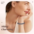thumbnail image 3 of Perlas de strass TINKRSTUFF, 160 unidades, 10 mm, azul y negro, 3 of 6