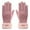 Pink, variant on Jinhomg Winter Warm Touchscreen Gloves Women's Fleece Lined Texting Gloves Fuzzy Soft Winter Windproof Gloves Outdoor Hiking Wear Summer Saving Pink One Size