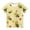 Yellow A, variant on Girl's Boy's Floral Print Crew Neck T Shirt Kids Vintage Flower Graphic Short Sleeve Cute Summer Tops for Outdoor