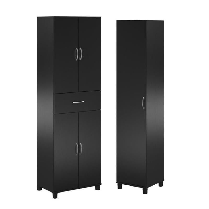 Home Square 2Piece Set with 16" Utility Storage and Storage