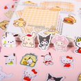 100pcs Sanrio Anime Stickers Kuromi Hello Kitty Cinnamoroll Graffiti Diy Luggage Laptop 7466