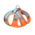 thumbnail image 1 of Decodeary Pets Chest Strap Leash Set Reflective Padded Hiking Vest Training Running Safe Control Harness Animal Halter Gifts Orange Blue, 1 of 6