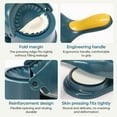 thumbnail image 2 of Dumpling Maker, 2 in 1 Dumpling Mold Dumpling Maker Machine, Manual Dough Presser Dumpling Wrappers Press Wrapper Baking Pastry Manual Artifact, 2 of 8