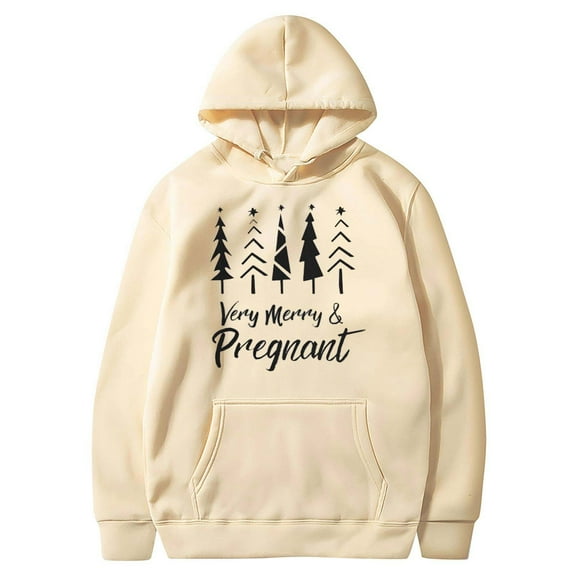 AOOCHASLIY Black and Friday Women Coat Christmas Gift Fashion Women's Letter Hooded Fashion Brushed Sweater Coat Sleeveless Hooded Casual Coat/Jacket