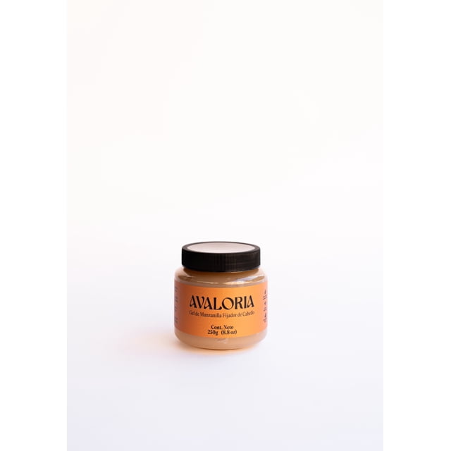Gel Natural De Manzanilla Fijador De Cabello Avaloria 250 G