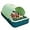 Green, variant on 7FT Large Inflatable Pool with Canopy - Kiddie Pool, Ball Pit, Foldable, Family, Easy Set, Snapset Pool, Blow up Swimming Pool for Kids, Adults - Sun Shade - for Backyard, Outdoor Water Play