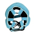 thumbnail image 3 of MIRARI Premium Leather Pro Boxing Head Guard with Nose Bar (Baby Blue, Small/Medium), 3 of 4