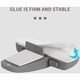 thumbnail image 3 of (Gray) Pack of 2 Refrigerator Locks for Children, Safety Lock for Refrigerator Door for Children, 3 of 5