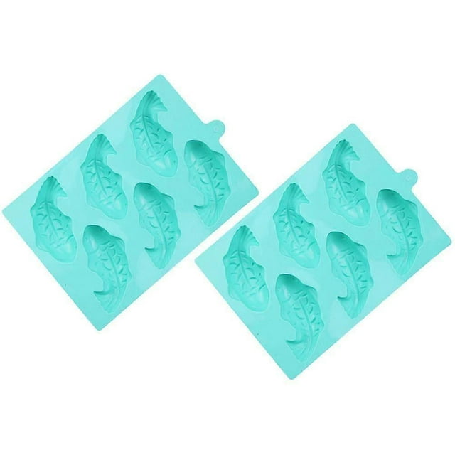 2pcs Carp Cake Molds Silicone Carp Cake Mold Cookie Cake Molds Dessert Molds