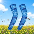 thumbnail image 4 of Children's Camouflage Cooling Arm Sleeves Kids UV Protection Sunscreen Quick Dry Straight Arm Guards for Outdoor Sports Cycling Running Fishing Everyday Casual Activewear Accessory, 4 of 6
