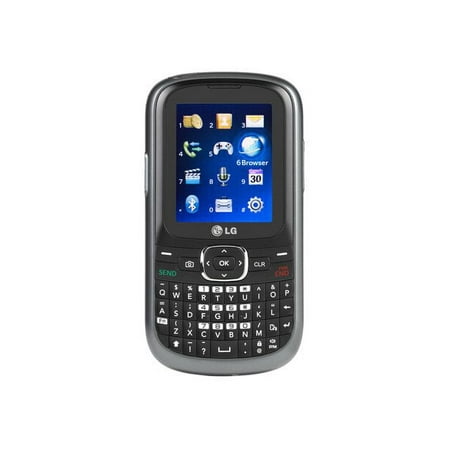 LG 501C - Feature phone - LCD display - 176 x 220 pixels - rear camera 0.3 MP - TracFone - black
