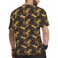thumbnail image 2 of Rocae Squirrel Gathering Nuts for Men's Mesh Quick-Dry Short Sleeve Workout T-Shirt,Mens Crew Neck Tee Lightweight Soft Classic T Shirts X-Large, 2 of 9