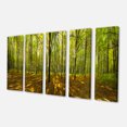 thumbnail image 2 of Panorama de la Forêt d'Automne Verte - Impression sur Toile, 2 of 3