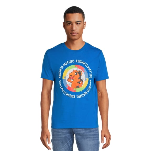 Men's Kindness Matters Autism Awareness Graphic Tee