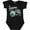 AB-Black, variant on Inktastic Ovarian Cancer Awareness My Grandma is a Fighter Boys or Girls Baby Bodysuit