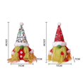thumbnail image 4 of Muñeca de peluche sin rostro con sombrero largo, figura navideña para escritorio, Navidad, 4 of 5