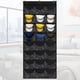 thumbnail image 5 of 24 Pockets Hat Rack For Baseball Caps, Baseball Hat Organizer For Wall/Over The Door, Caps Hat Hanger For Closet With Large Clear Pockets & 3 Hooks, Hat, 5 of 5
