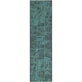 thumbnail image 2 of SAFAVIEH Palazzo Valerie Euro style Area Rug, Black/Turquoise, 4' x 6', 2 of 8